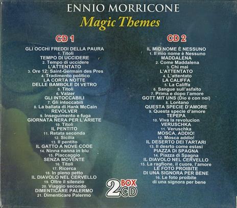 Magic Themes (Colonna sonora) - CD Audio di Ennio Morricone - 2