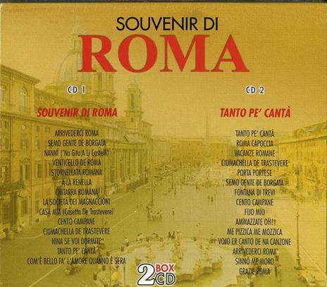 Souvenir di Roma - CD Audio - 2