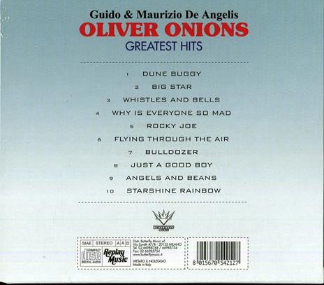 Greatest Hits (Colonna sonora) - CD Audio di Oliver Onions - 2