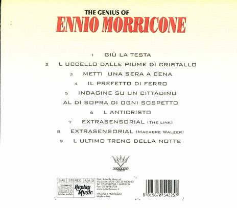 The Genius of Ennio Morricone (Colonna sonora) - CD Audio di Ennio Morricone - 2