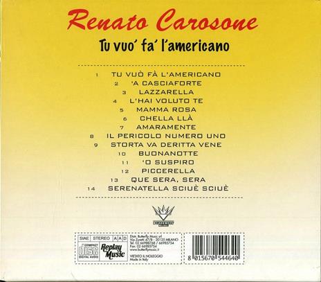 Tu vuò fa' l'americano - CD Audio di Renato Carosone - 2
