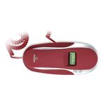 Brondi KENOVY CID Telefono Fisso, Grandi Tasti, Display con Data e Ora, ID Chiamante  Rosso