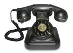 Telefono fisso Tiptel Vintage 20 Nero