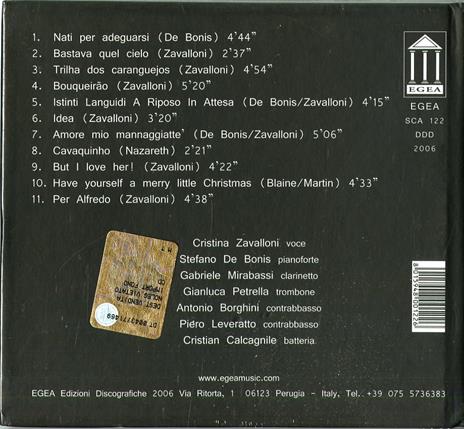 Idea - CD Audio di Cristina Zavalloni - 2