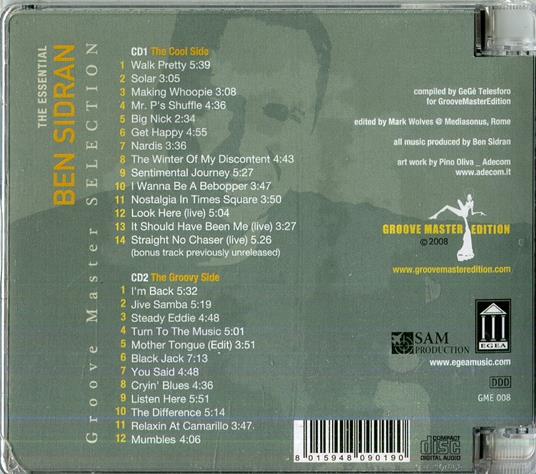 The Essential - CD Audio di Ben Sidran - 2