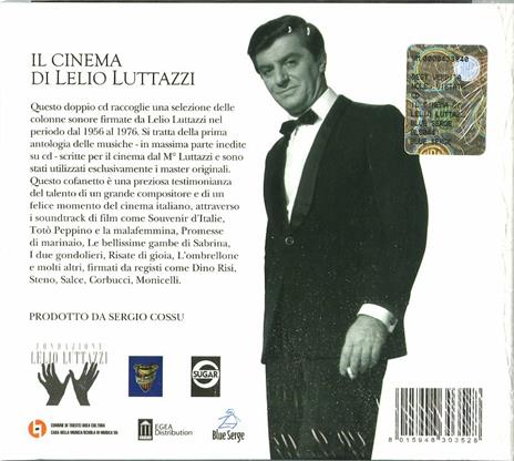 Il cinema di Lelio Luttazzi - CD Audio di Lelio Luttazzi - 2