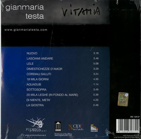 Vitamia - Vinile LP di Gianmaria Testa - 2