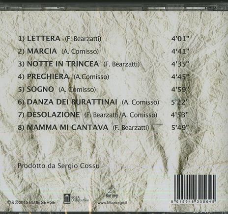 M'illumino di senso - CD Audio di Francesco Bearzatti,Angelo Comisso - 2
