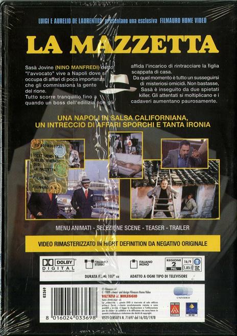 La mazzetta di Sergio Corbucci - DVD - 2