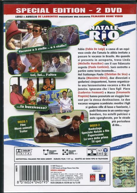 Natale a Rio (2 DVD) di Neri Parenti - DVD - 2
