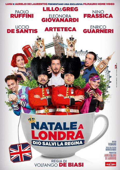 Natale a Londra. Dio salvi la regina (DVD) di Volfango De Biasi - DVD