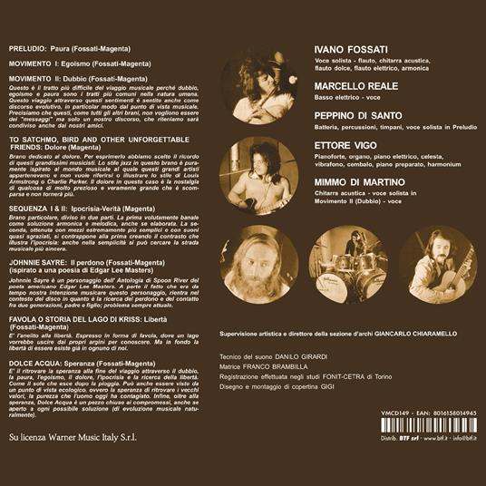 Dolce acqua - CD Audio di Delirium - 2