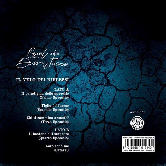 Il velo dei riflessi (180 gr.) - Vinile LP di Quel che Disse il Tuono - 2
