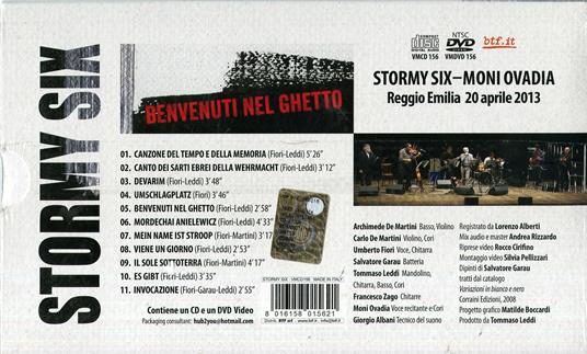 Benvenuti nel ghetto - CD Audio + DVD di Stormy Six,Moni Ovadia - 2