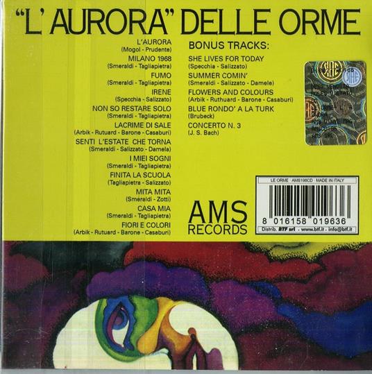 L'aurora delle Orme - CD Audio di Le Orme - 2