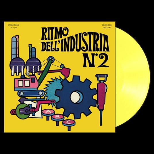 Ritmo dell'industria n. 2 (Limited Edition - Yellow Vinyl) - Vinile LP di Alessandro Alessandroni