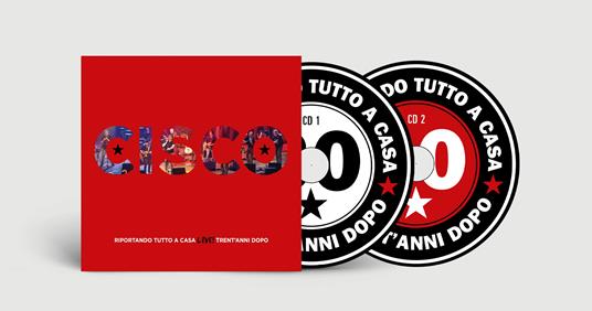 Riportando tutto a casa. Live! Trent’anni dopo (Digipack) - CD Audio di Cisco - 2