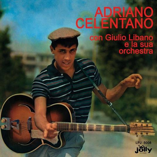 Con Giulio Libano e la sua orchestra (Limited Edition - blue vinyl) - Vinile LP di Adriano Celentano