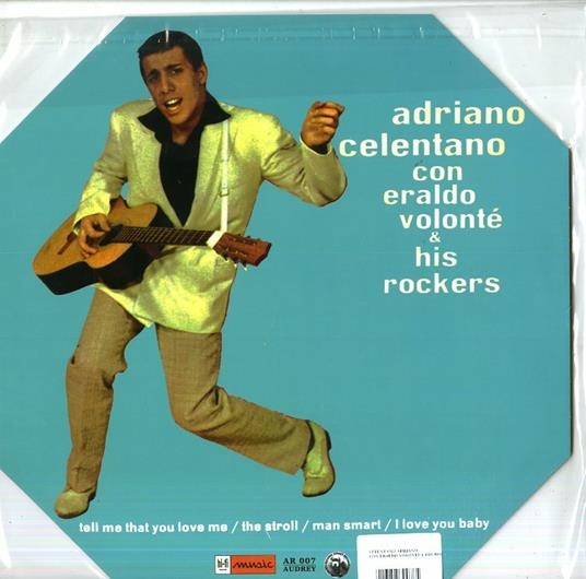 Con Eraldo Volonté & His Rockers (Coloured Vinyl Octagon Cover) - Vinile LP di Adriano Celentano - 2