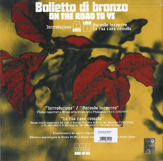 On the Road to Ys - Vinile LP di Il Balletto di Bronzo - 2