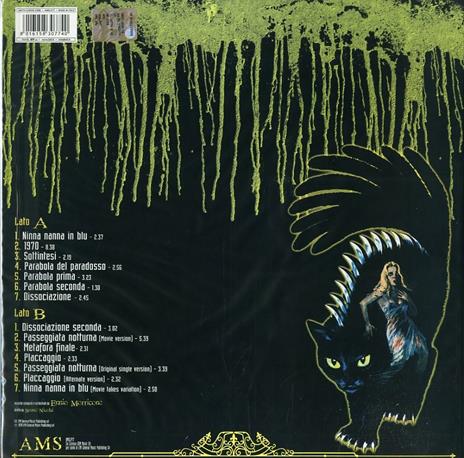 Il gatto a nove code (Colonna sonora) - Vinile LP di Ennio Morricone - 2