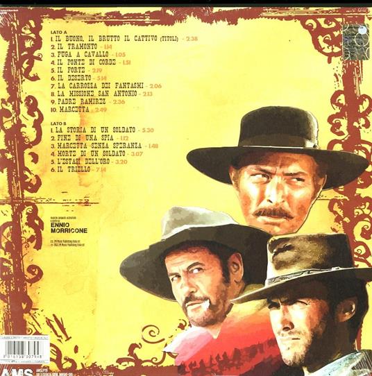 Il buono, il brutto e il cattivo (The Good, the Bad and the Ugly) (Colonna sonora) - Vinile LP di Ennio Morricone - 3