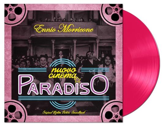 Nuovo Cinema Paradiso (Ltd. Ed. Clear Purple 140gr. Vinyl) (Colonna Sonora) - Vinile LP di Ennio Morricone