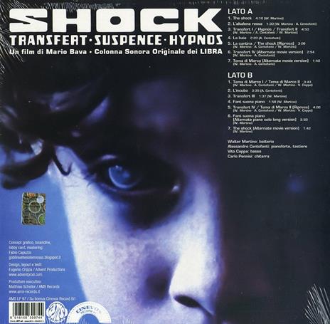 Shock (Colonna sonora) (Limited Edition 180 gr. Picture Disc) - Vinile LP di Libra - 2