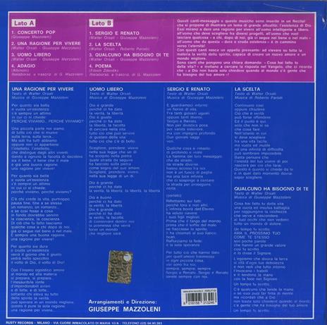 Una ragione per vivere (Limited Edition) - Vinile LP di Messaggio 73 - 2