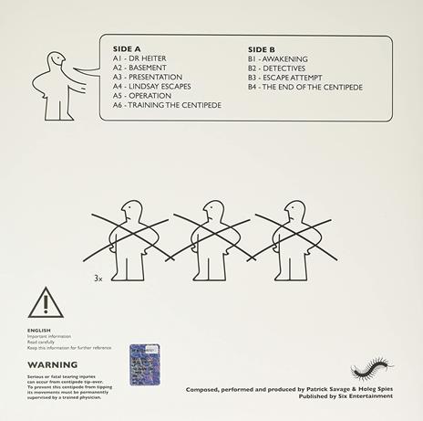 Human Centipede (Colonna Sonora) - Vinile LP - 2