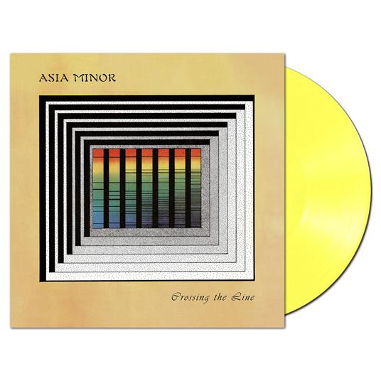 Crossing the line (Limited Edition - Yellow Coloured Vinyl) - Vinile LP di Asia Minor