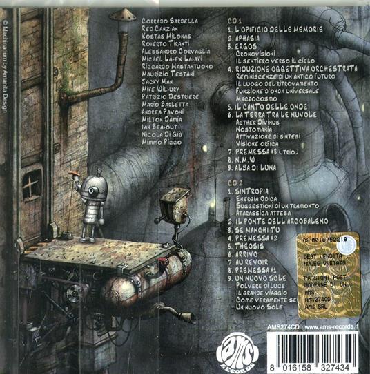 Passioni postmoderne di un musicista erran... (Papersleeve) - CD Audio di Doracor - 2