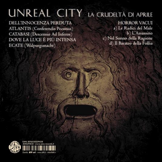 La Crudeltà di Aprile - CD Audio di Unreal City - 3
