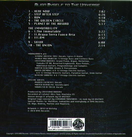 Align Myself to the Universe - CD Audio di Moongarden - 2