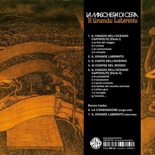 Il grande labirinto - CD Audio di La Maschera di Cera - 2