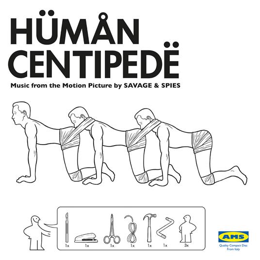 The Human Centipede (Unavaible in Japan) (Colonna Sonora) - CD Audio di Patrick Savage,Holeg Spies