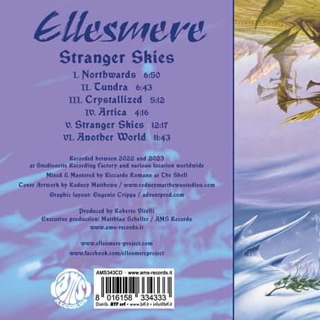 Stranger skies - CD Audio di Ellesmere - 3