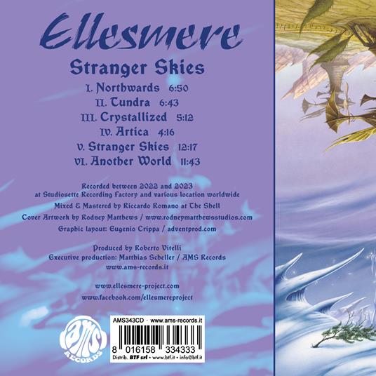 Stranger skies - CD Audio di Ellesmere - 3