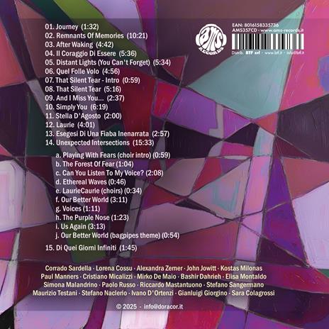 Unexpected Intersections - CD Audio di Doracor - 2