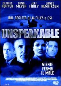 Unspeakable (DVD) di Thomas J. Wright - DVD