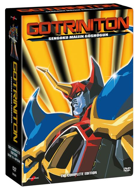 Gotrinition. Goshogun il dio della guerra (6 DVD - Ediz. Italiana Serie TV+Movie + booklet da 32pp) di Kunihiko Yuyama - DVD 