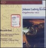Musica per organo vol.1 - CD Audio di Johann Ludwig Krebs,Riccardo Doni