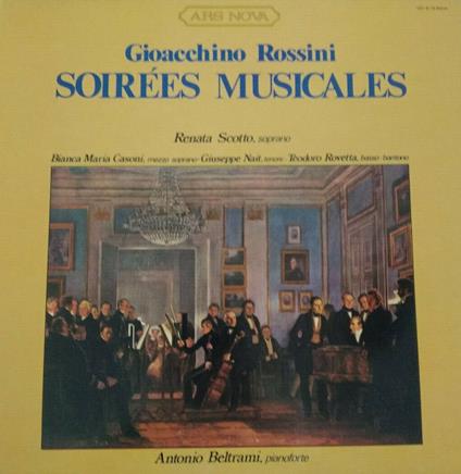 Soirées Musicales - CD Audio di Gioachino Rossini