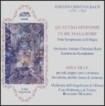 4 Sinfonie in Re - Dies Irae - CD Audio di Johann Christian Bach