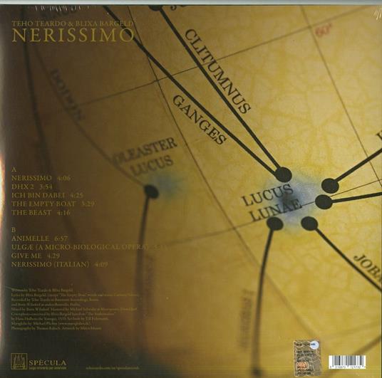Nerissimo (Colonna sonora) - Vinile LP di Teho Teardo,Blixa Bargeld - 2