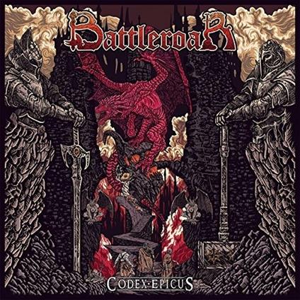 Codex Epicus (Red Coloured Vinyl) - Vinile LP di Battleroar