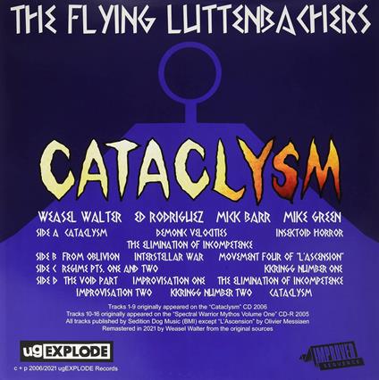 Cataclysm - Vinile LP di Flying Luttenbachers