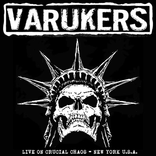 Live On Crucial Chaos (Transp. Yellow Vinyl) - Vinile LP di Varukers