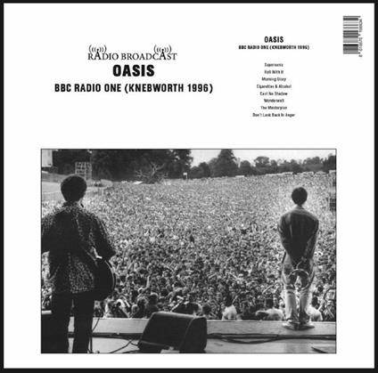 BBC Radio One (Knebworth 1996) - Vinile LP di Oasis