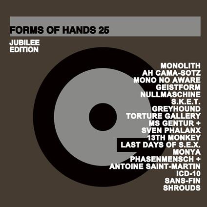 Forms Of Hands 25 - CD Audio
